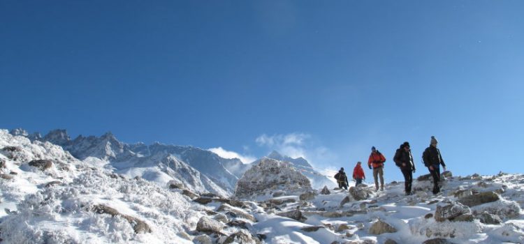 Scendendo da Kala Patthar